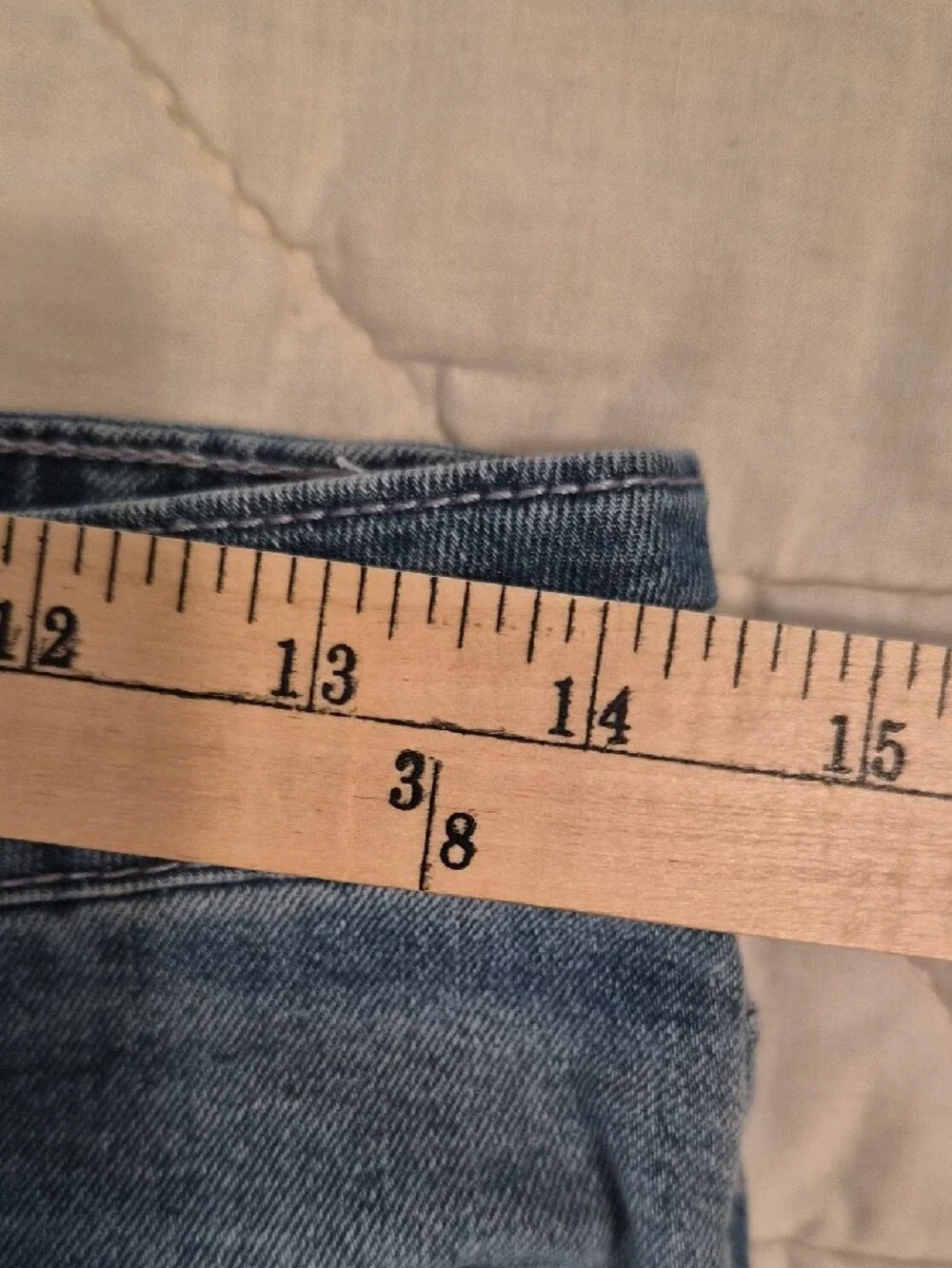 C Est. 1946 Denim- Modified Rhrinstone/Griffindor Patch Shorts- Size 8